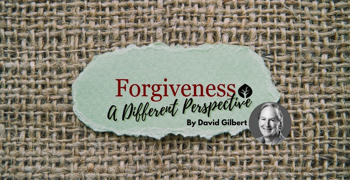 Finding Forgiveness: A Different Perspective